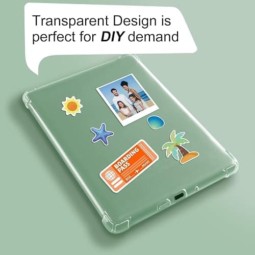 CoBak Clear Case Exclusively for 6 Inch Kindle 2024 and 2022 Releases (11th Generation) - Ultra Slim Soft TPU Transparent Cover, Lightweight and Durable Protection thumbnail 4