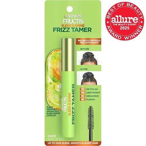 Garnier Fructis Sleek & Shine Frizz Tamer Slicking Hair Serum Wand for Frizz and Flyaways, 0.27 Fl Oz thumbnail 2