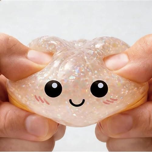 Glitter Dumpling, Glitter Dumpling Squishy with Box,Dumplings Stress Balls Fidget Sensory Balls,Dumplings Sensory Squeeze Toy for Stress Relief thumbnail 5