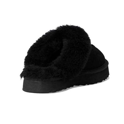 UGG Unisex-Child K Disquette Slipper - 4 Big Kid - Black thumbnail 5