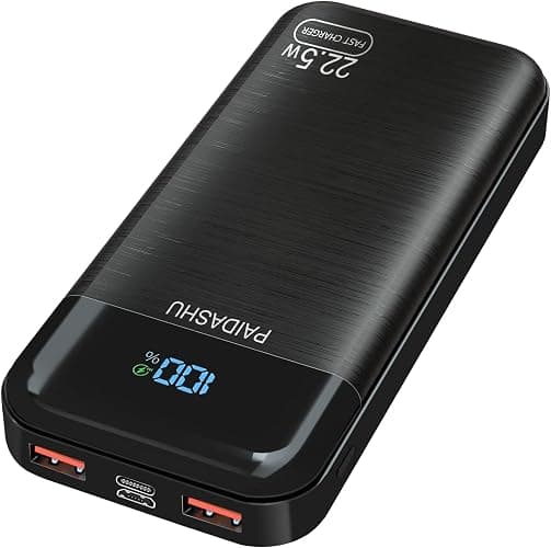 Batterie Externe, 22.5W 27000mAh Power Bank, Batterie Portable USB C Input & Output PD3.0 QC4.0 Charge Rapide Powerbank Compatible avec Smartphone, tablettes (P38S) - Image 1