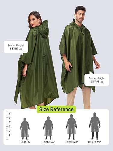 Hooded Rain Poncho thumbnail 3