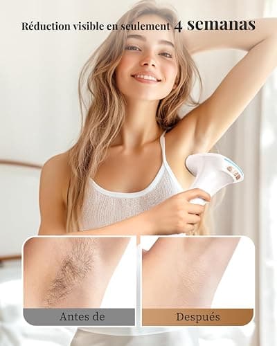 Haarlosy Depiladora Láser IPL Sin Dolor,Depiladora de Luz Pulsada 3 Funciones Avanzadas, Depilacion Laser 9 Niveles de Energía para Mujeres y Hombres, Ideal para Rostro, Bikini y Cuerpo GLY01 thumbnail 6