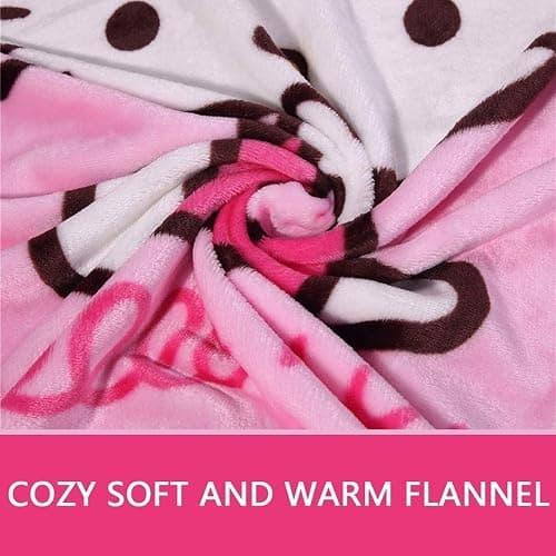 AMZKIKI Throw Blanket 55'' x 40'' Kids Super Soft Warm, Couch Chair, Living Room, Blue thumbnail 3