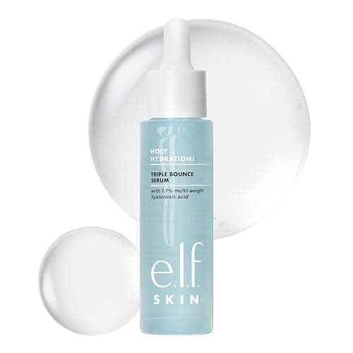 e.l.f. SKIN Holy Hydration! Triple Bounce Serum, 1.7% Hyaluronic Acid Serum For Plump, Bouncy Skin, Moisturizing & Hydrating, Vegan & Cruelty-Free - Image 1