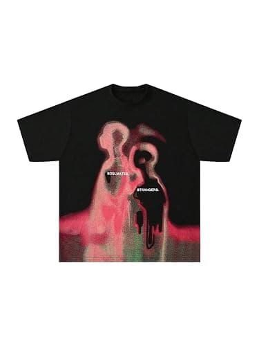 SOLY HUX Men's Oversized Graphic Tees Crew Neck Short Sleeve Vintage Streetwear T Shirt Tops - Image 1