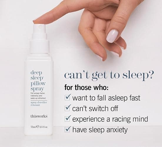 This Works Deep Sleep Pillow Spray, 75 ml, Infused with Lavender, Camomile and Vetivert - Science-Backed Natural Pillow Mist to Aid Sleep thumbnail 2