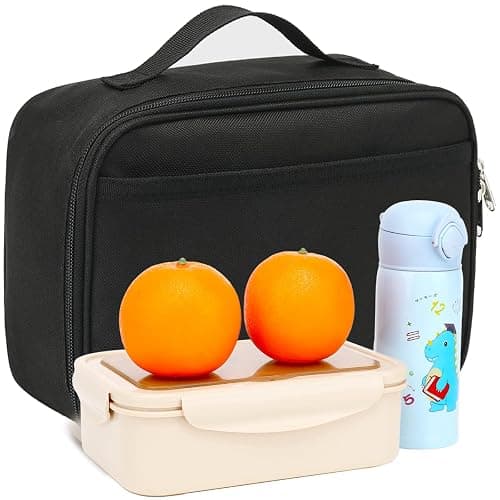 flowfly black lunch bag/box thumbnail 7