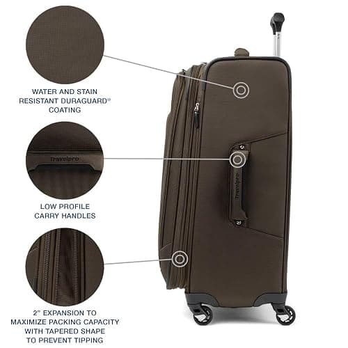 Travelpro Maxlite 5 Softside Luggage with Spinner Wheels, Medium 25-Inch thumbnail 6