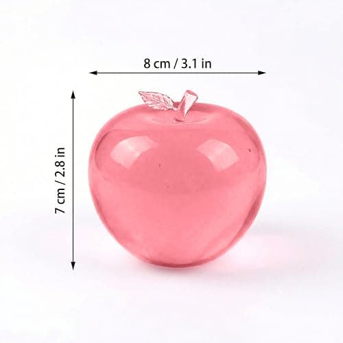 Stress Apple Squishy Balls,Maltose Filled Squeeze Toys for Sensory Play，Sensory Fidget Toys for Adults (Pink) thumbnail 3