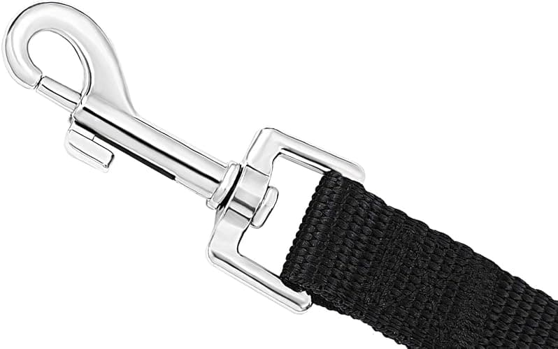 AMAGOOD Dog/Puppy Obedience Recall Training Agility Lead-15 ft 20 ft 30 ft 50 ft Long Leash-for Dog Training,Tie Out,Play,Safety,Camping (15 feet, Black) thumbnail 4