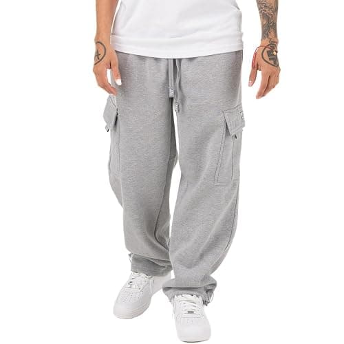 Pro Club Men's Heavyweight Fleece Cargo Pants - Image 1