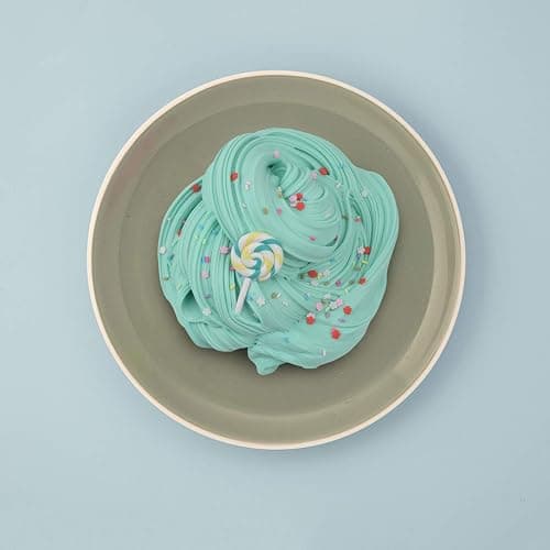 Slime Kit with 3 Pack Butter Slimes,Candy,Blue Scented Slime Kit for Girls and Boys,Super Soft and Non Sticky DIY Surprise Slime thumbnail 4