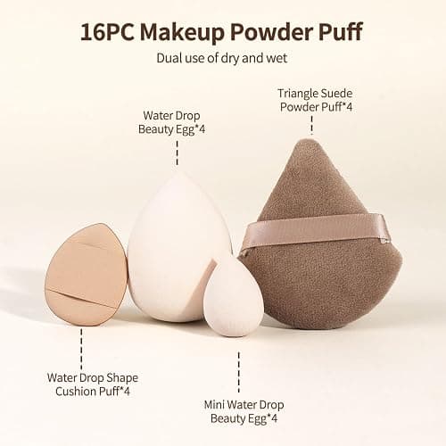MAANGE Make up Brushes 38 Pcs Makeup Kit, Premium Synthetic Foundation Powder Blending Face & Eyes Makeup Brush Set thumbnail 4