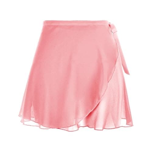 Yolev Women's Ballet Wrap Skirt Chiffon Dance Wrap Skirt with Adjustable Waist Tie Gymnastics Ballet Skirts for Women - Image 1