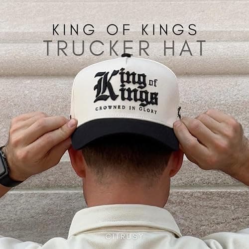 Vintage Faith & Forever Trucker Hat | Men & Women | Christian Cross Jesus Hats | Bachelorette Bride Hat | Cotton | Snapback thumbnail 4