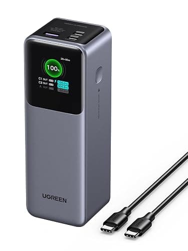 UGREEN Nexode Power Bank 25000mAh 200W PD 3.1 Laptop Portable Charger Fast Charging Smart Digital Display Battery Pack Compatible with Dell, HP, ASUS, iPad, iPhone Air/17/16, Galaxy S25, AirPods - Image 1