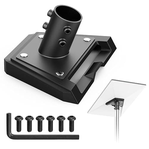 UBeesize Starlink Gen 3 Pipe Adapter, Starlink Pole Mount Accessories, Wall Roof Pole Mounting Adapter for Gen 3 Standard Dish - Image 1
