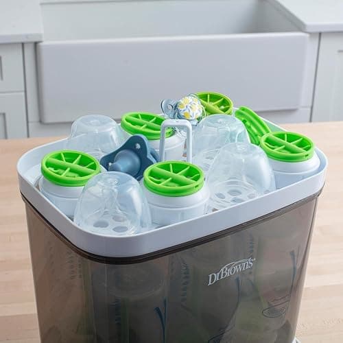 Dr. Brown's All-in-One Sterilizer and Dryer for Baby Bottles, Parts & Other Newborn Essentials - All-in-One Sterilizer & Dryer thumbnail 19
