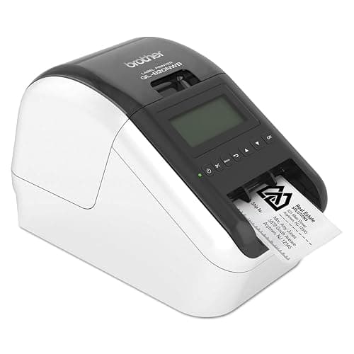 Brother QL-820NWB Professional, Ultra Flexible Monochrome Label Printer with Multiple Connectivity options - QL820NWB - New thumbnail 3