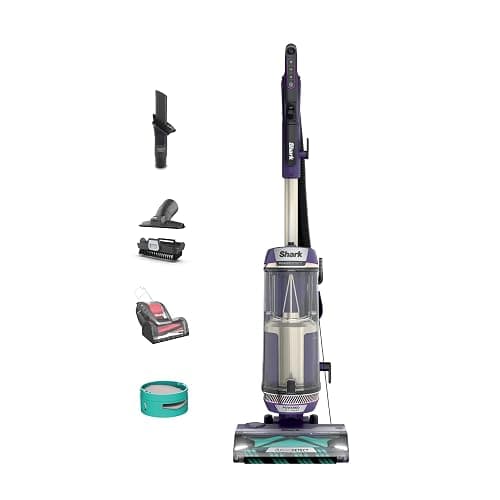 Shark POWERDETECT Upright Vacuum Cleaner with HEPA Filter, Heavy Duty Vacuum with Powerful Suction for Pet Hair Pickup, DuoClean Technology, Powered Lift-Away, Ideal for Carpets & Hardfloors, AZ4002 - Image 1