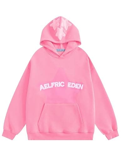 Aelfric Eden Star Hoodie Y2K Graphic Hoodies for Men Women Oversized Pullover Streetwear Hooded Sweatshirt - Image 1