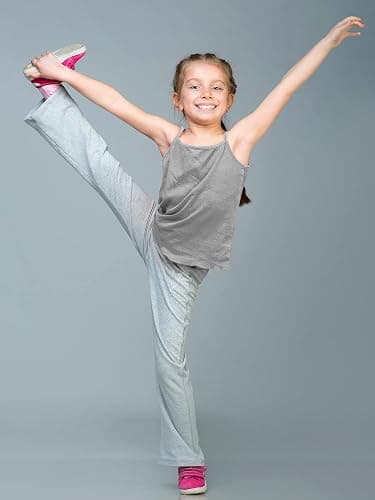 SATINIOR 4 Pieces Girls Dance Tank Top Sleeveless Spaghetti Strap Crop Tank Top for Dancewear thumbnail 3