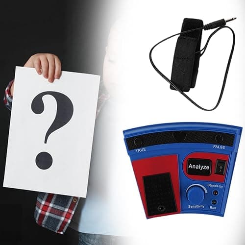 Garende Lie Polygraph Test Interesting Dare Game Micro Electric Liar Machine for Adults thumbnail 2