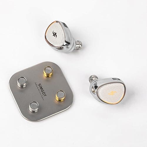 Linsoul SIMGOT EA1000 Fermat 10mm Dynamic Driver in Ear Monitor, HiFi in Ear Earphone IEM, Wired Gaming Earbud, with Silver-Plated OFC Cable for Musician Audiophile thumbnail 5
