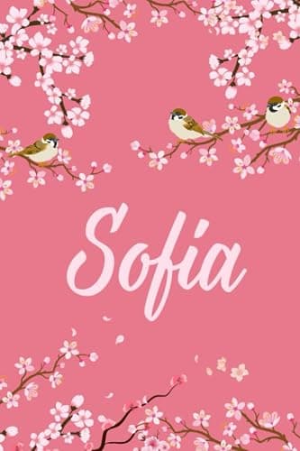 Sofia: Cute Personalized Notebook With Name For Sofia | Great Journal Gift Idea, 6x9, 120 Pages - Image 1