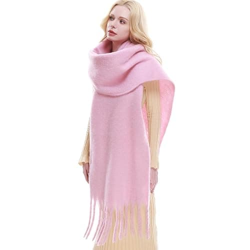 RIIQIICHY Chunky Scarf for Women Winter Warm Thick Scarves Oversized Blanket Scarf thumbnail 5