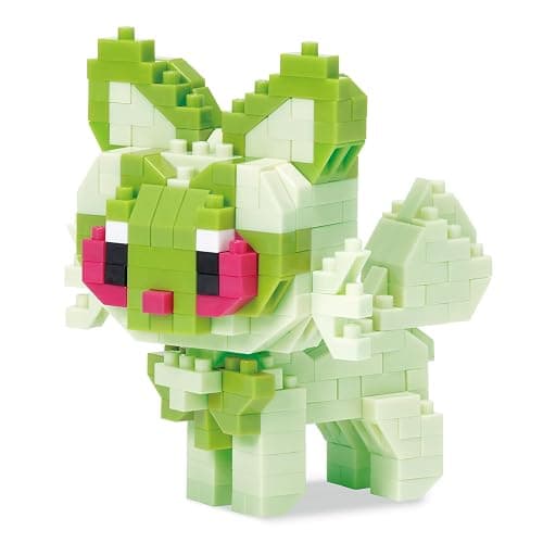 nanoblock Bandai Sprigatito Pokemon Model, Building Blocks Puzzles For Adults And Kids, Plastic Model Kits With Mini Bricks Make Great Pokemon Gifts For Boys Girls And Adults Age 12+ - Image 1