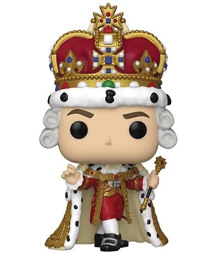 POP Broadway: Hamilton - King George Funko Vinyl Figure (Bundled with Compatible Box Protector Case), Multicolor, 3.75 inches thumbnail 6