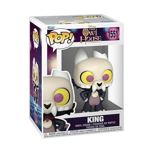 Funko Pop Disney: The Owl House - King Clawthorne, 1/6 Odds for Rare Chase Variant - (Styles May Vary) - Collectable Vinyl Figure - Gift Idea - Official Merchandise - Toys for Kids & Adults - Image 1