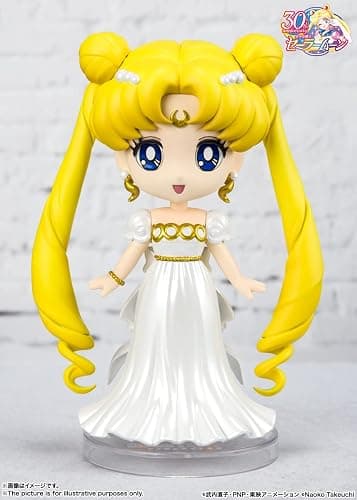 TAMASHII NATIONS - Pretty Guardian Sailor Moon - Princess Serenity, Bandai Spirits Figuarts Mini Action Figure thumbnail 2