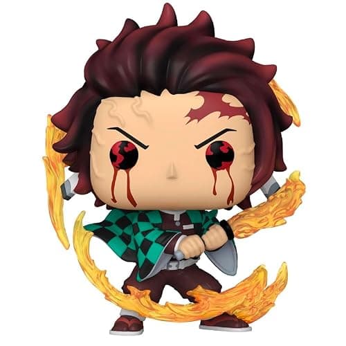 Funko POP! Animation: Demon Slayer - Tanjiro (Sun Breathing) | Offizielles Anime Merch - Vinyl Sammelfigur als Regal Deko - Geschenkidee zum Geburtstag für Fans und Sammler - Image 1