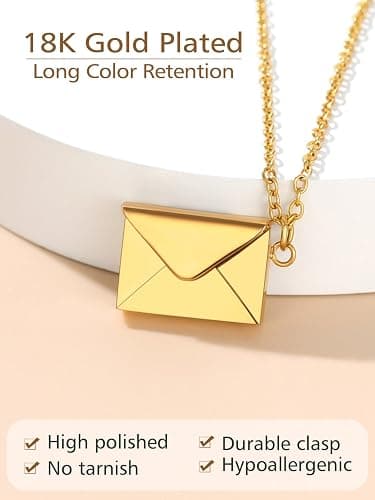 FindChic Locket Necklace for Women, Silver/Black/Rose Gold/Gold Plated Personalized Memorial Gifts, Custom Photo Jewelry for Loved Ones, Birthday Valentine's Day Keepsake, Versatile Styles Available thumbnail 3