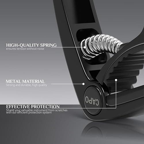 Capo,Guitar Capo for Acoustic Electric Guitar (4Pack capo) thumbnail 3