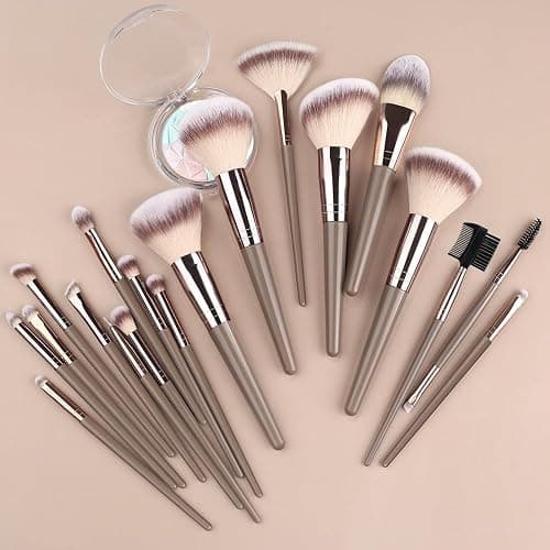 15pcs Professional Makeup Brushes Set Bag Foundation Eyelash Eyebrow Eyeshadow Cosmetic Make Up Tool Makeup Brush Tool Set Christmas, Halloween, Thanksgiving Gifts thumbnail 7