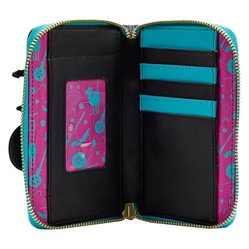 Loungefly Laika Coraline Glow-in-the-Dark House Zip Around Wallet thumbnail 5