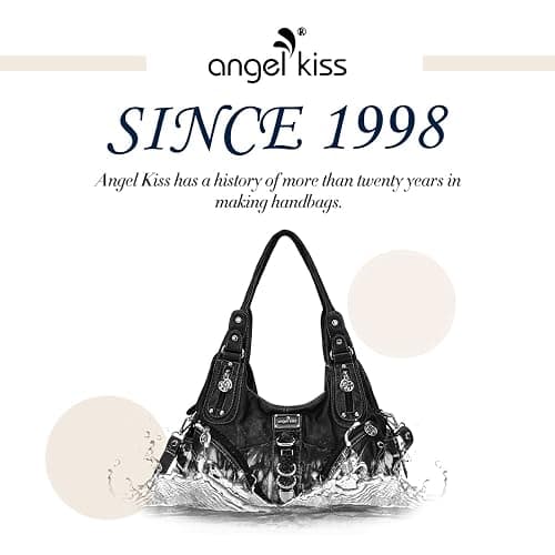 Angelkiss Hobo Purses and handbags for Women Satchel Handbag Women Purses Large Daily Shoulder Bags thumbnail 7