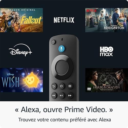 Amazon Fire TV Stick HD (Nouvelle génération) | TV gratuite et en direct, télécommande vocale Alexa, contrôle de la maison connectée, streaming HD thumbnail 2