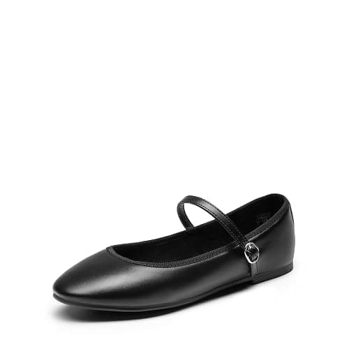 DREAM PAIRS Women's Ballet Flats Mary Jane Shoes, Round Toe Comfortable Dressy Casual Slip-on Work Daily Soft Flat Shoes - Image 1