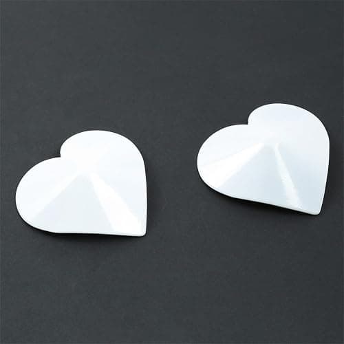 Nawwgy Women's Metal Nipple Covers Reusable Self Adhesive Silicone Pasties Raves Breast Petals Sticky Bras Nipple Stickers thumbnail 4