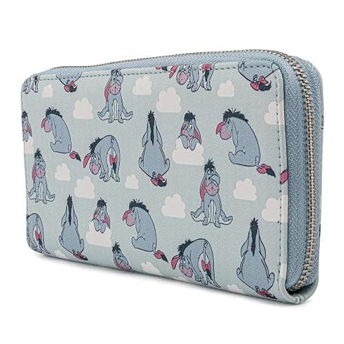 Loungefly Disney Winnie the Pooh Eeyore Zip Around Faux Leather Wallet, Multi thumbnail 2