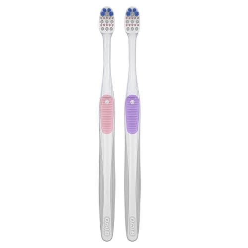 Oral-B Gum Care Sensitive toothbrushes, 2 Count tootbrush Extra Soft, Gentle on Teeth, Gentle on Gums, Extra Soft Tooth Brush, Compact Toothbrush thumbnail 8