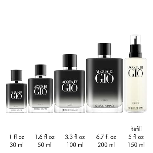 Armani Beauty - Acqua di Giò - Parfum - Cologne for Men - Fresh & Woody Men’s Fragrance - Bergamot, Ginger, Marine, Geranium, Rosemary, Clary Sage, Patchouli, Incense Notes thumbnail 4