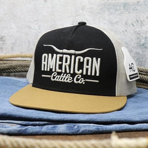 American Cattle Co. Longhorn Adjustable Snapback Western Hat thumbnail 5
