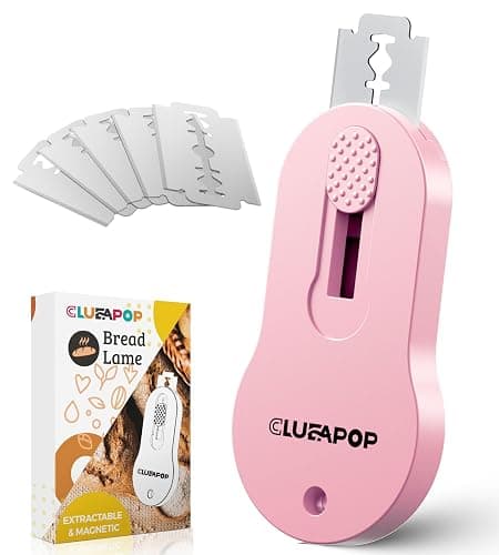 CLUEAPOP Bread Lame Dough Scoring Tool, Professional Extractable & Magnetic Sourdough Scoring Tool for Sourdough Bread Baking & Bread Making Tools,Perfect Bread Scoring Tool thumbnail 9