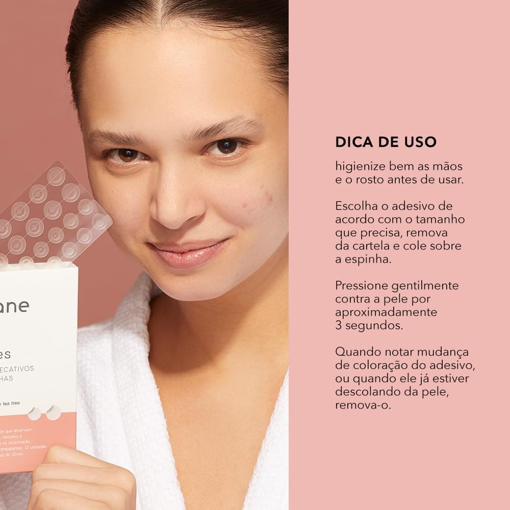 Océane Adesivos Secativos Para Espinhas com Ácido Salicílico - Acne Patches 22un thumbnail 6